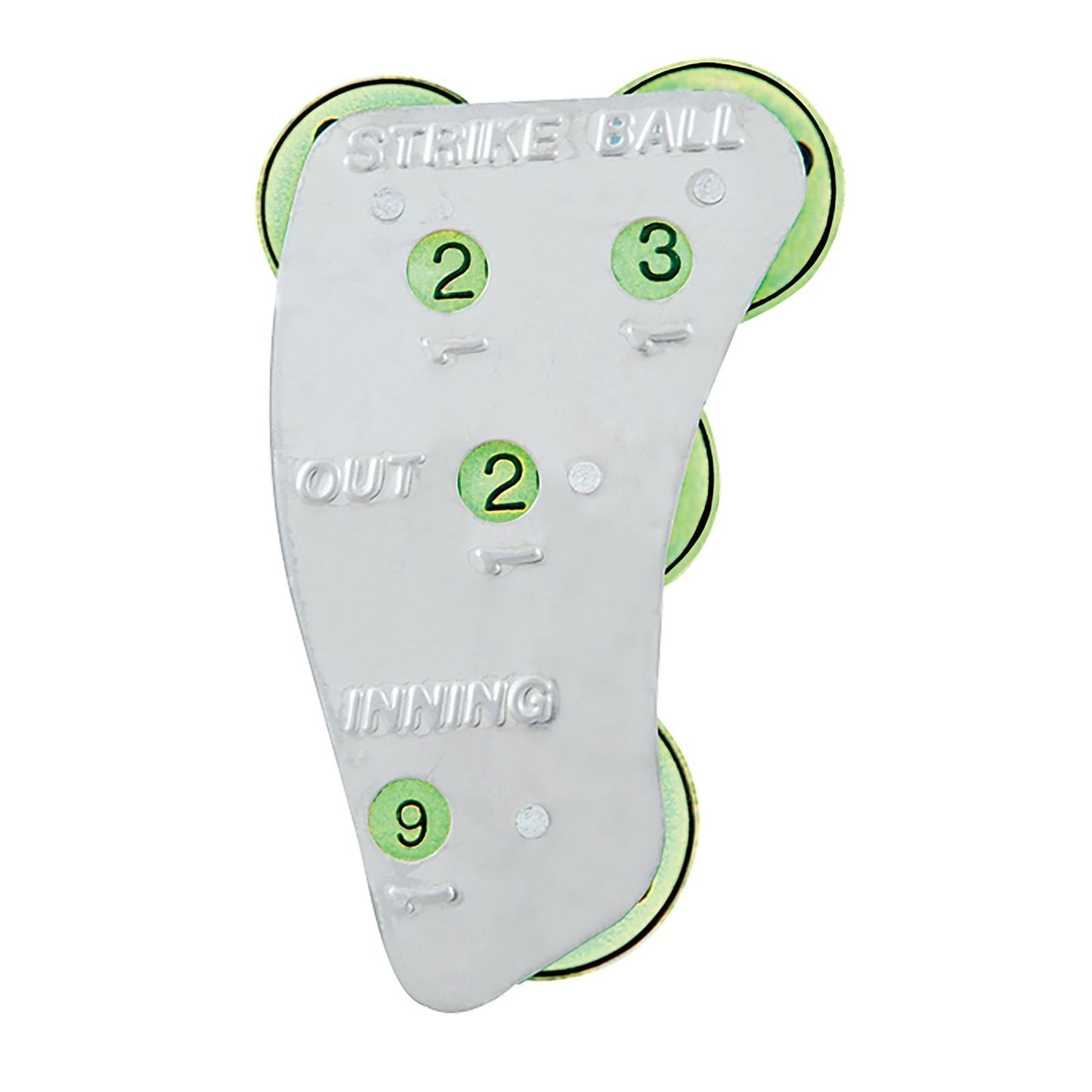 CH-A038P - Champro Optic Green 4-Dial Steel Indicator