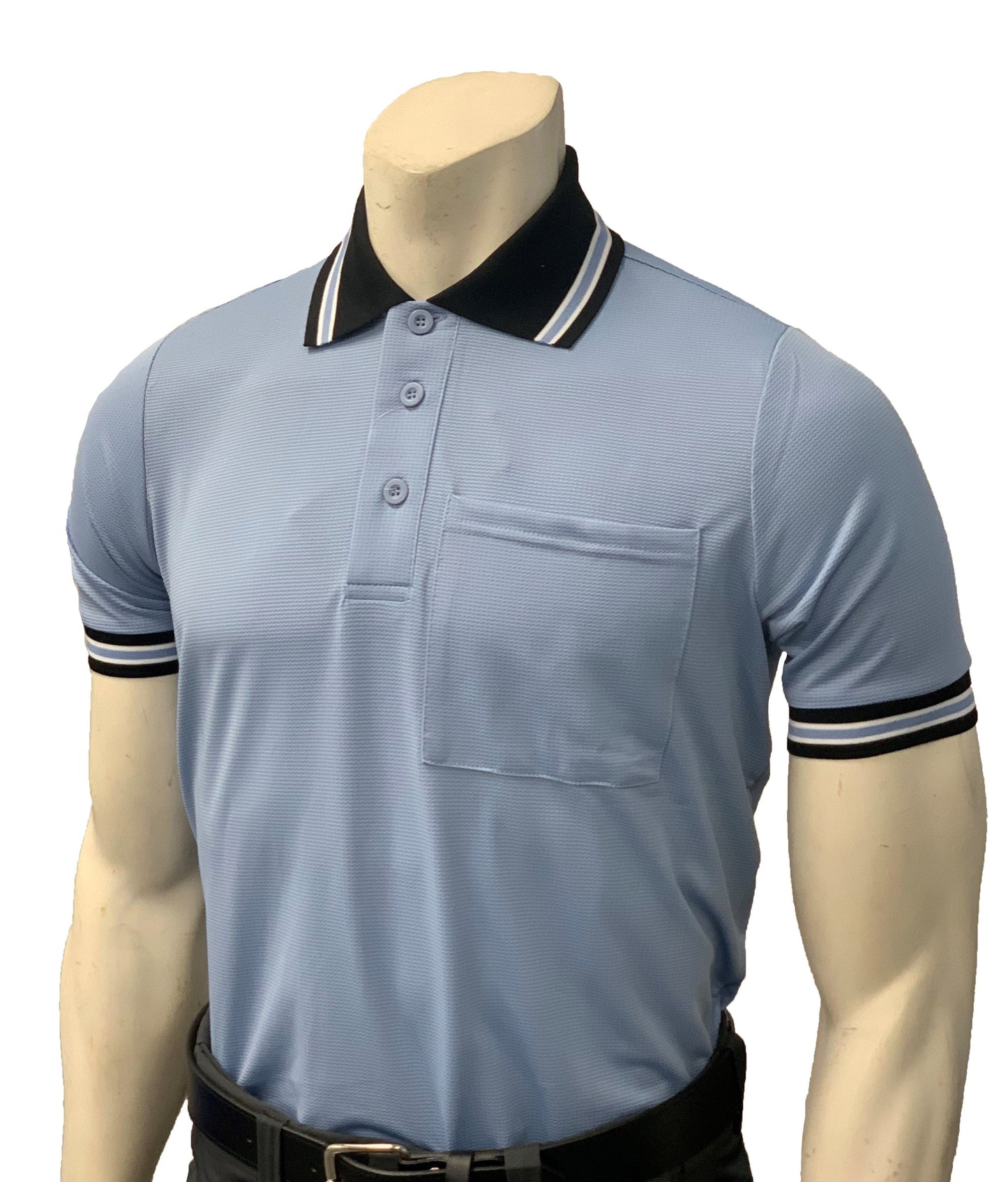 BBS307 - Smitty Men's "BODY FLEX" Style Short Sleeve Umpire Shirts - Available in 11 Color Combinations