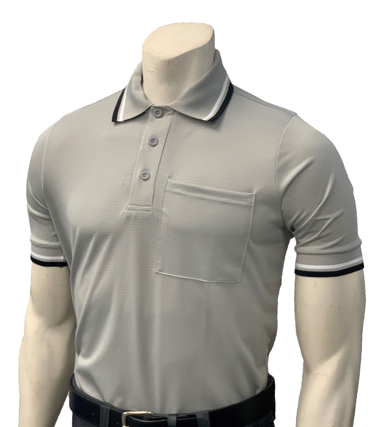BBS307 - Smitty Men's "BODY FLEX" Style Short Sleeve Umpire Shirts - Available in 11 Color Combinations