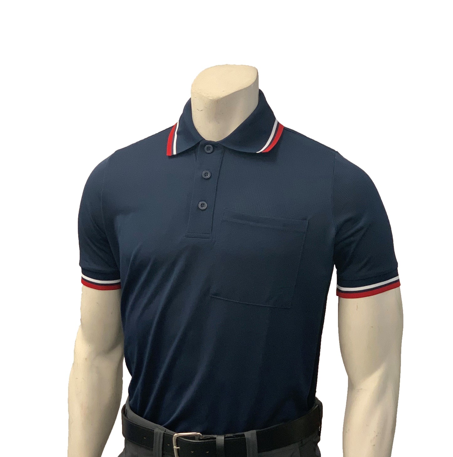 BBS307 - Smitty Men's "BODY FLEX" Style Short Sleeve Umpire Shirts - Available in 11 Color Combinations