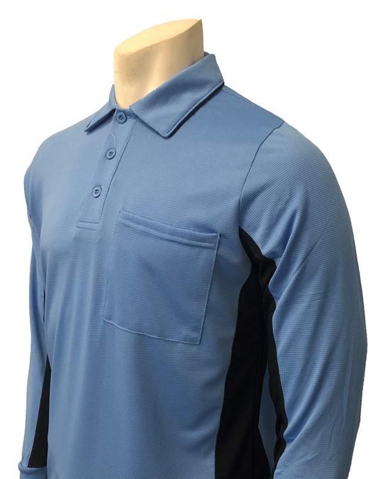 BBS315 - Smitty Men's Body Flex "Major League" Style Long Sleeve Umpire Shirts - 3 Color Combinations