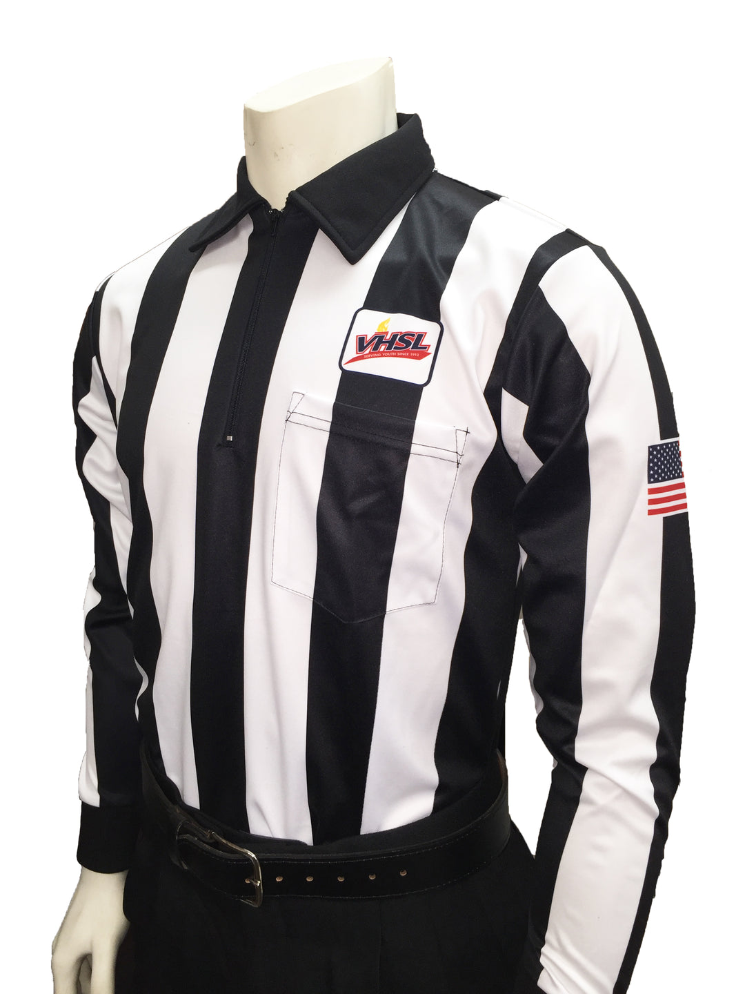 USA138VA - Virginia 2 1/4" - Football Long Sleeve Shirt