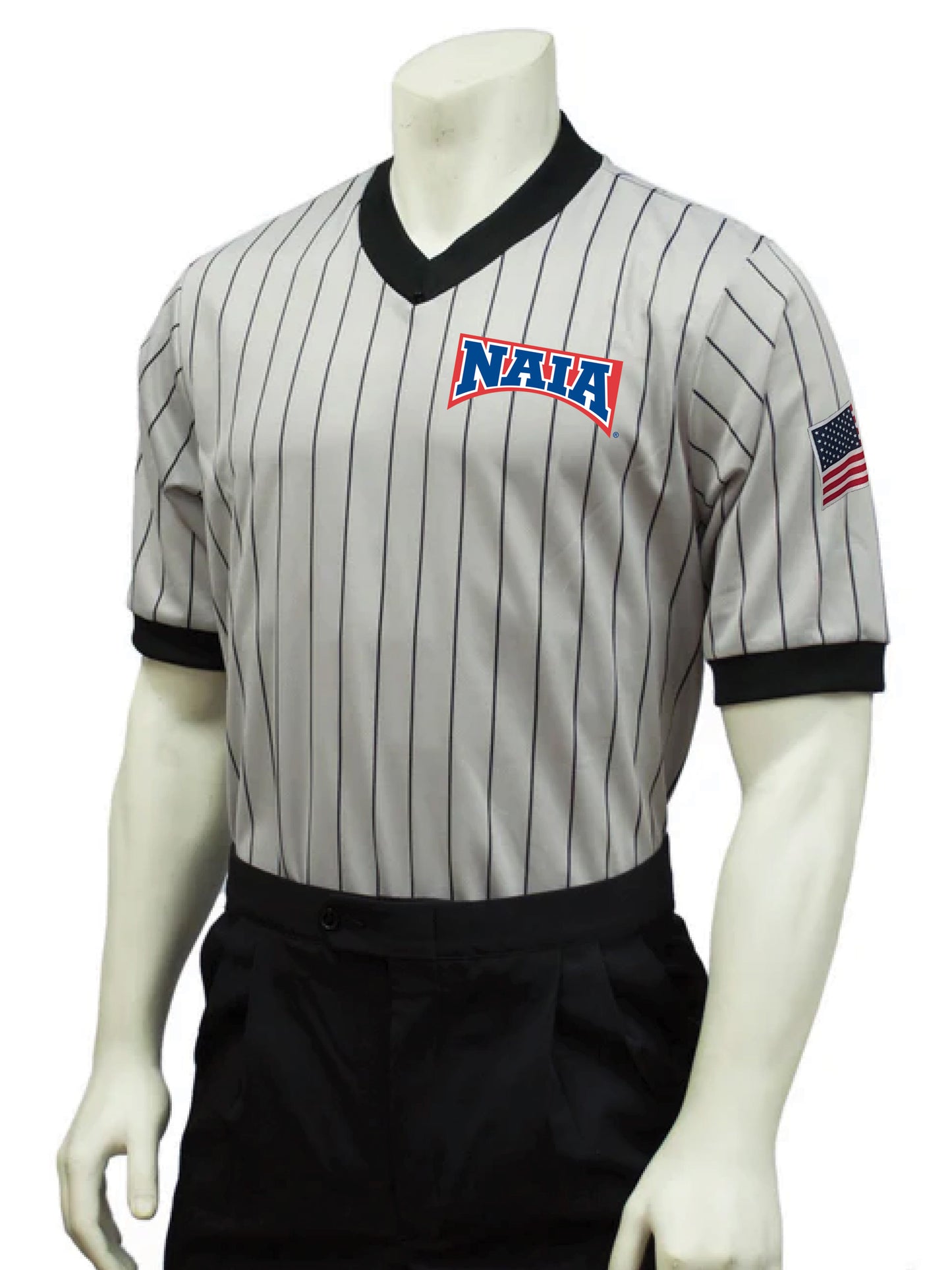 USA205NAIA - NAIA Grey Wrestling V-Neck Shirt