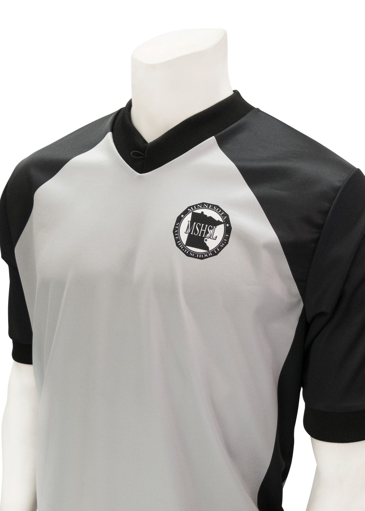 USA207MN - Minnesota Men's Grey Basketball/Wrestling Short Sleeve Shirt