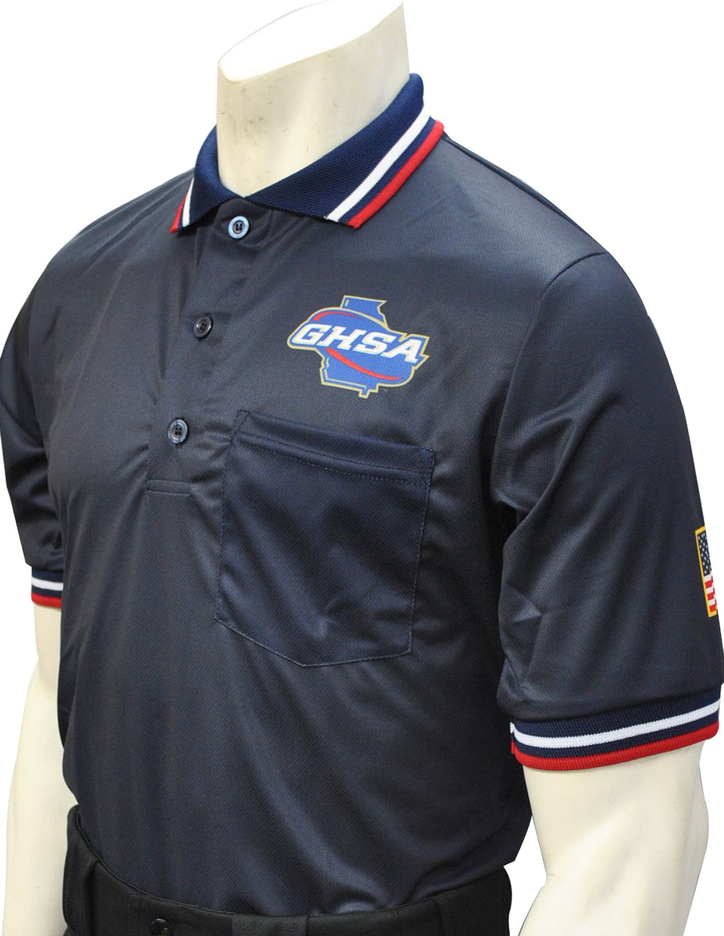 USA300GA - Georgia Baseball Short Sleeve Umpire Shirt - 2 Colors