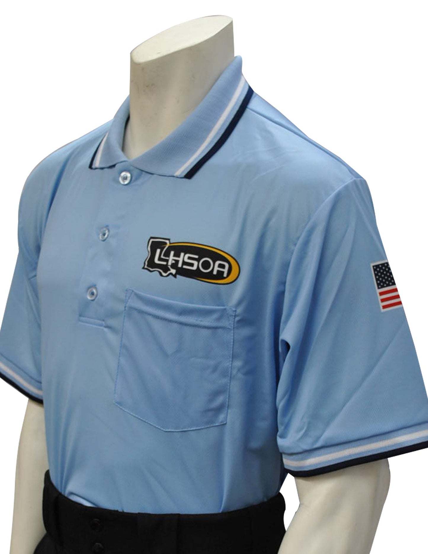 USA300LA - Louisiana Men's Umpire Short Sleeve Shirt - 3 Colors