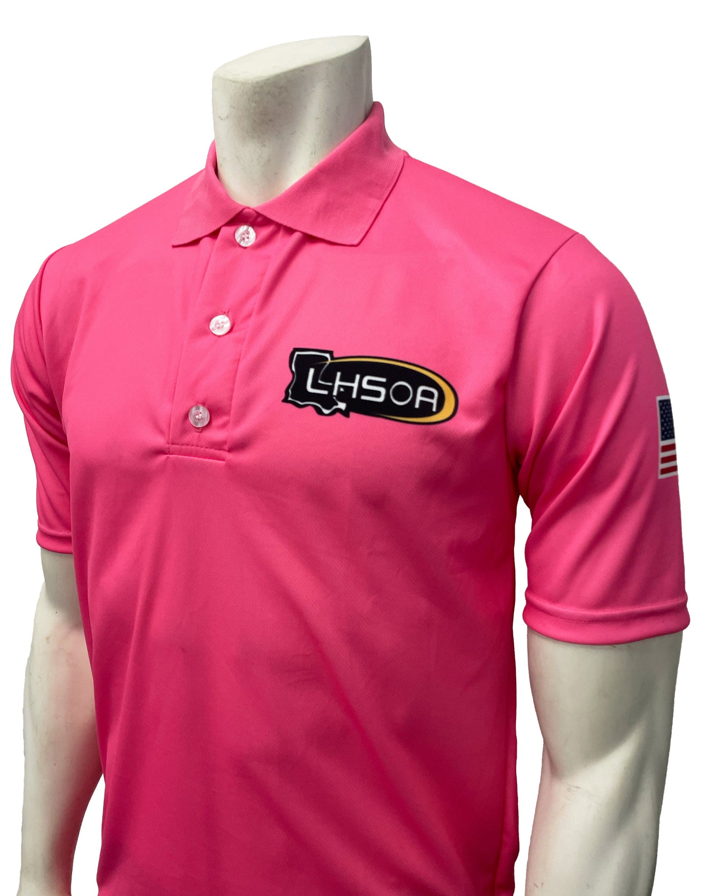 USA400LA - Louisiana - Men's Volleyball Short Sleeve Polo Shirt - 2 Colors