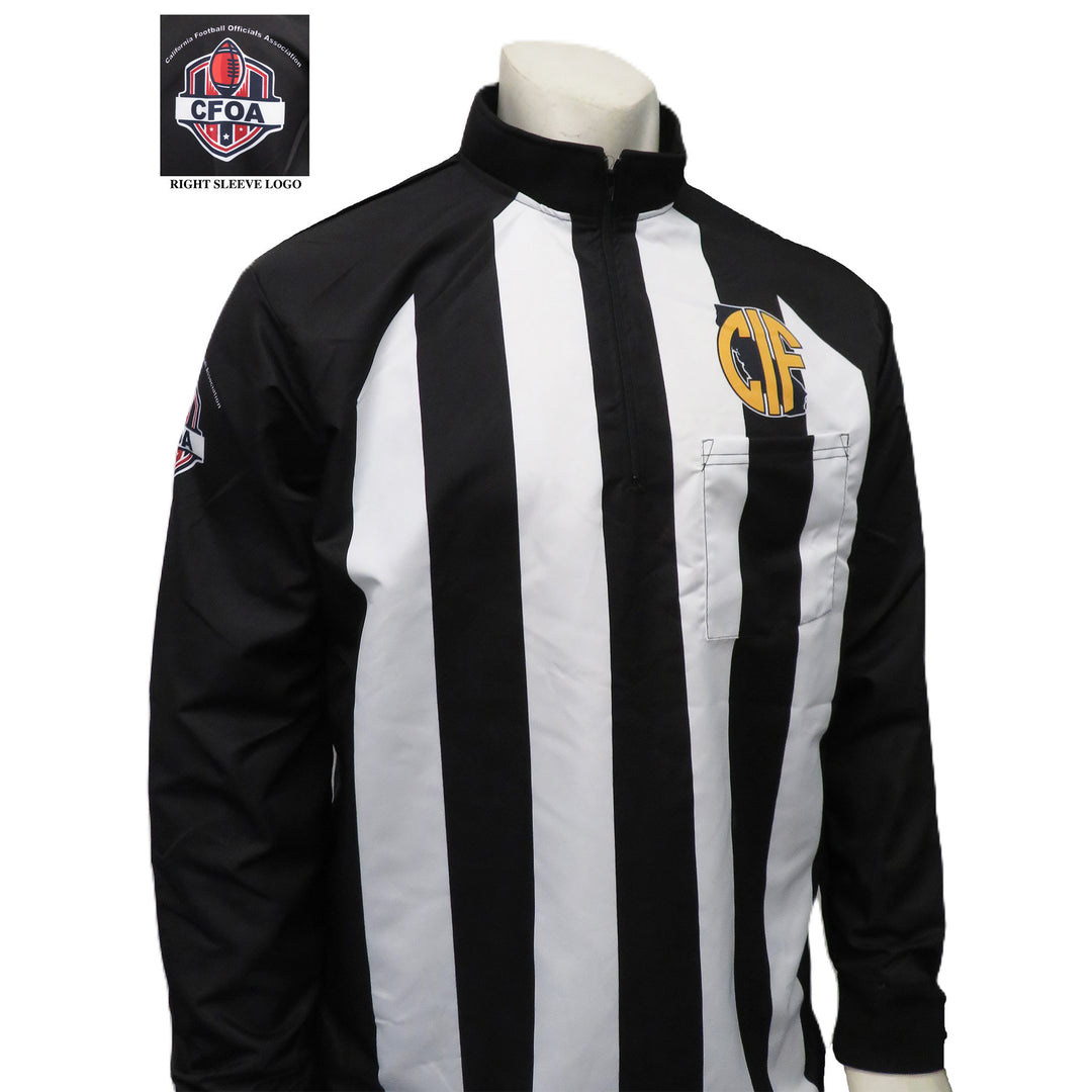 USA729CIF-CFOA - California 2 1/4" Lightweight Water-Resistant Football Long Sleeve Shirt