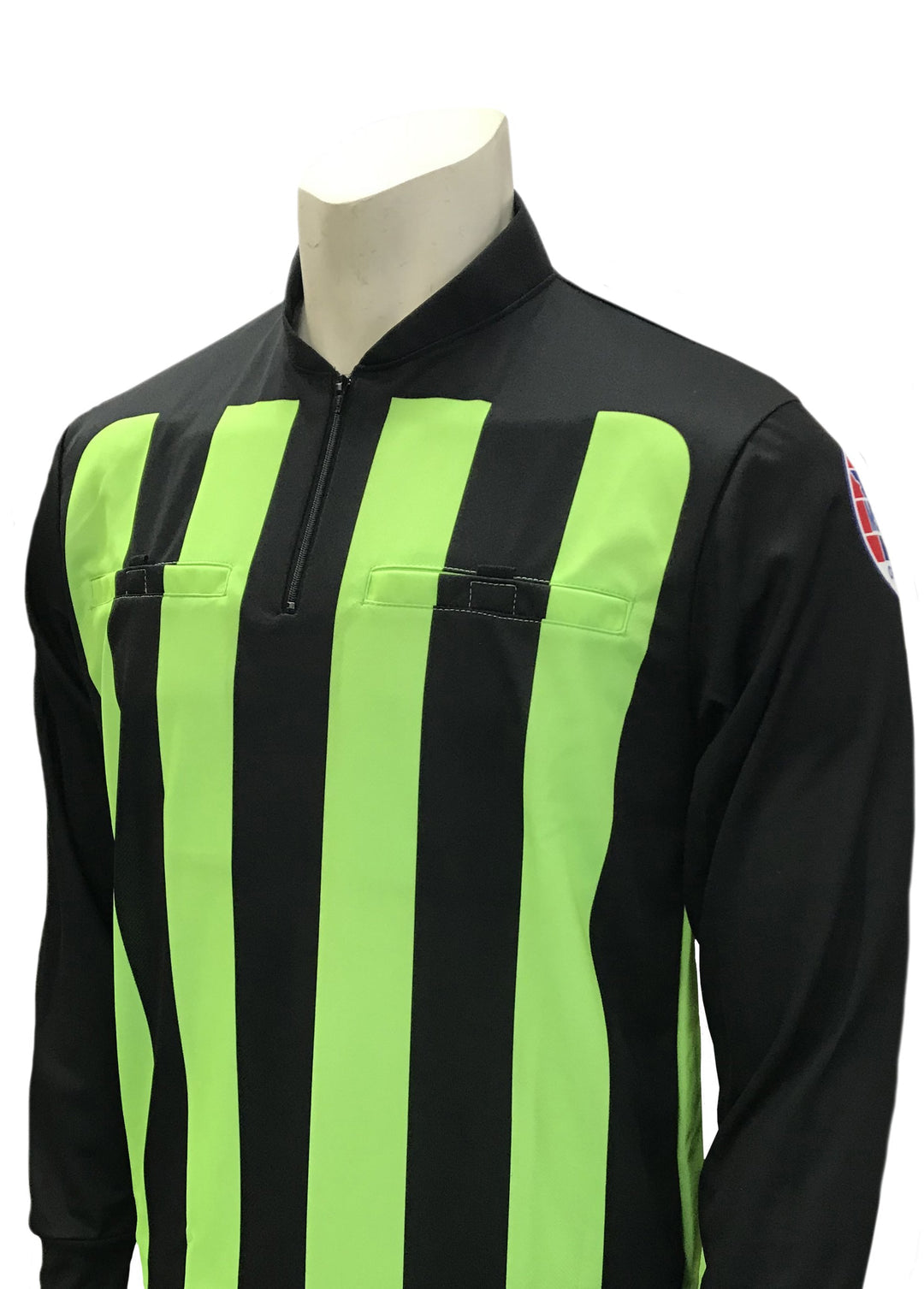 USA901MO FG - Missouri Long Sleeve Soccer Shirt - Green/Black