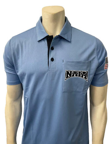 BBS349NAIA - NAIA Men's Short Sleeve Umpire Shirts - 2 Color Combinations