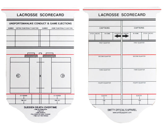 ACS540 - Smitty - Collegiate Lacrosse Reusable Game Card