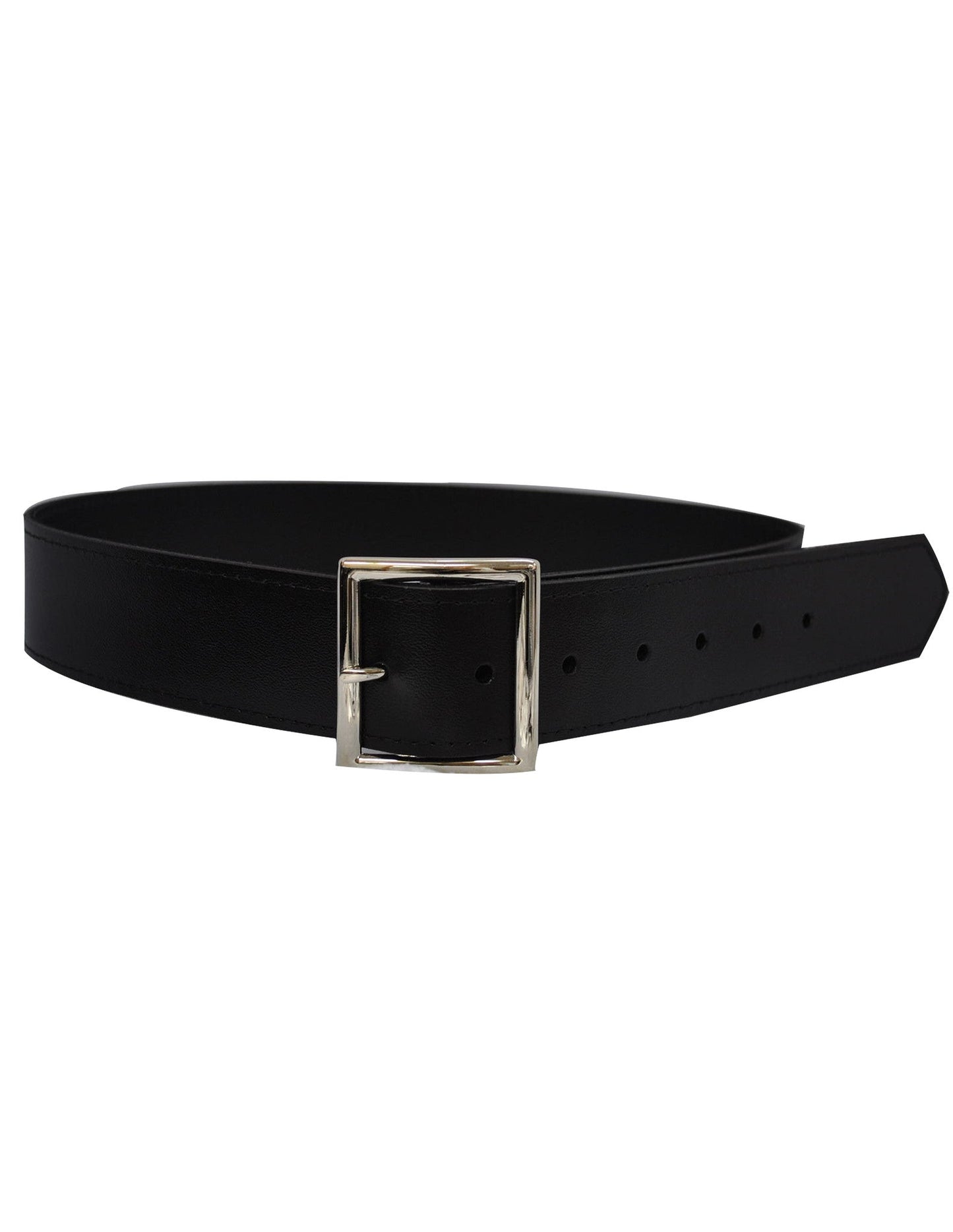 ACS563 - Leather 1 3/4" Black Belt