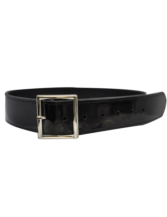 ACS581 - Patent Leather 1 3/4" Black Belt