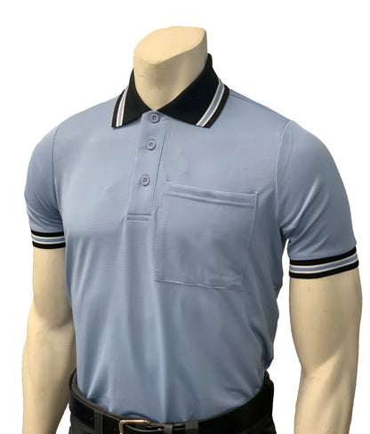 BBS307 - Smitty Men's "BODY FLEX" Style Short Sleeve Umpire Shirts - Available in 11 Color Combinations