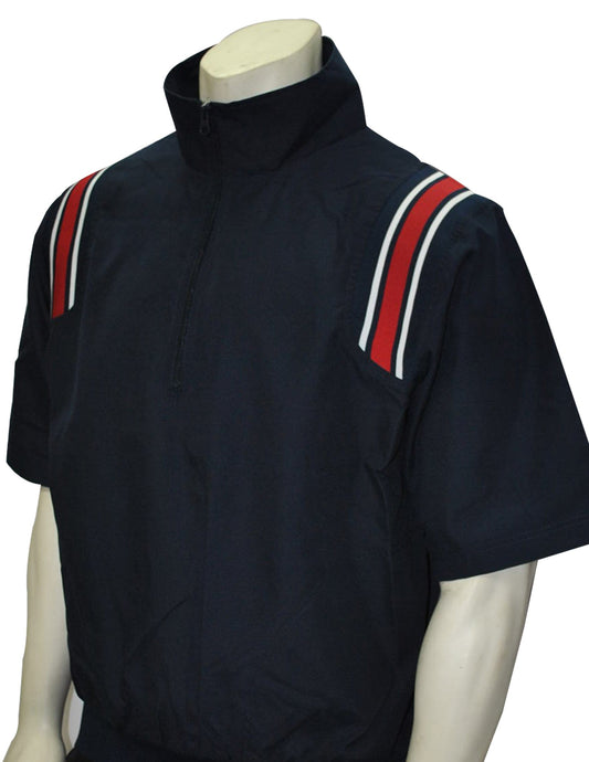 BBS324 - Smitty 1/2 Sleeve Pullover Jacket w/ Half Zipper - Available in 3 Color Combinations