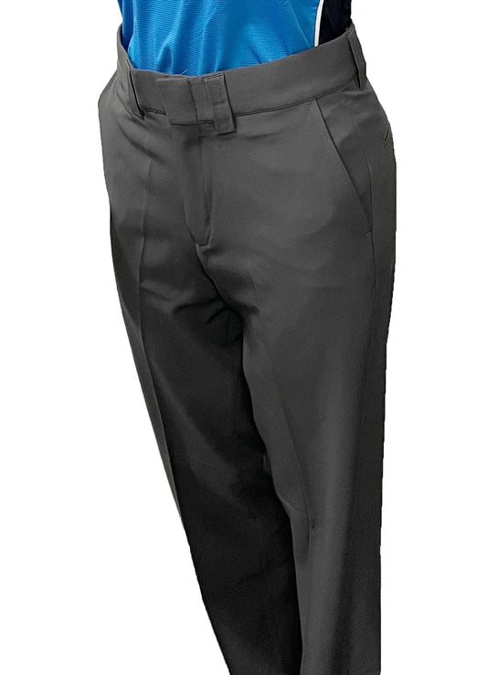 BBS360DG - Smitty Women's "Non-Expander" 4-Way Stretch Flat Front Combo Pants - Dark Grey