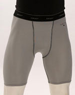BBS415 - Smitty Grey Compression Shorts w/ Cup Pocket