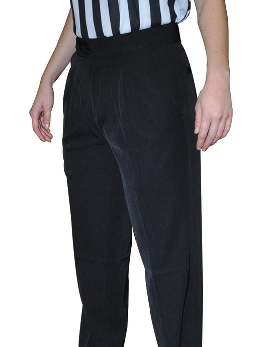BKS286 - Smitty Women's Lightweight Pleated Pants w/ Slash Pockets