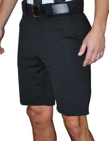 FBS178 - Smitty Men's 4-Way Stretch Solid Black Shorts