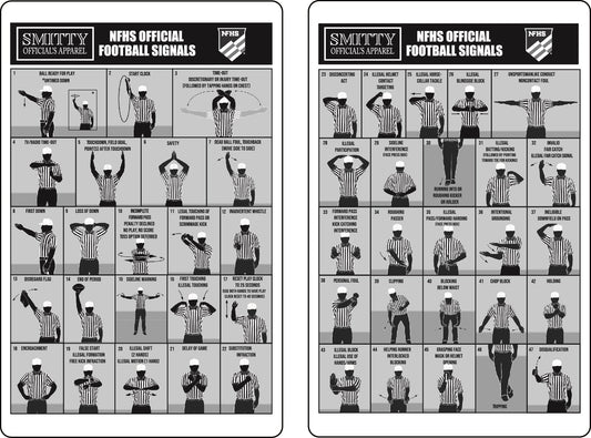 ACS534 - Smitty - NFHS Football Signal Game Card
