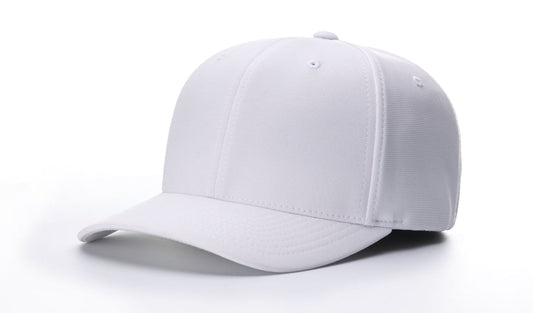 R487-WHT - Richardson Pulse R-ACTIVE Flex Fit Hat – White