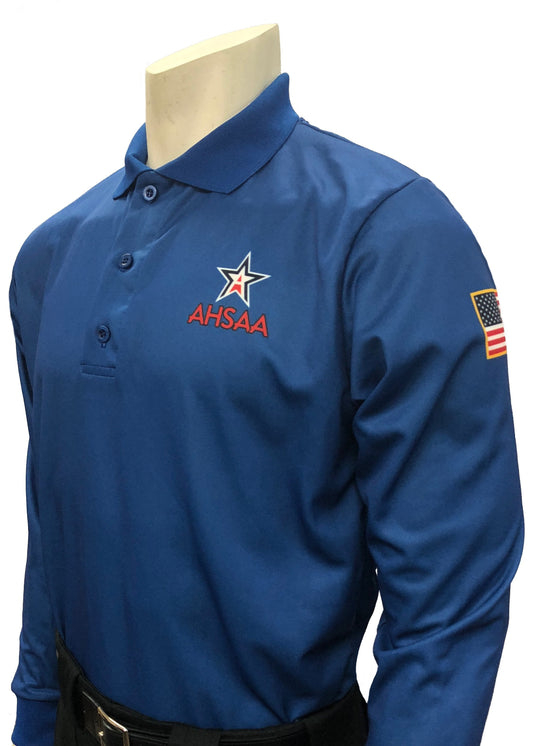 USA401AL RB - Alabama Royal Blue - Men's Long Sleeve Volleyball Shirt