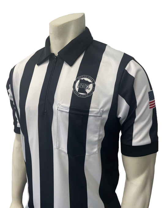 USA109MN - Minnesota 2 1/4" Stripe - Short Sleeve Football Shirt
