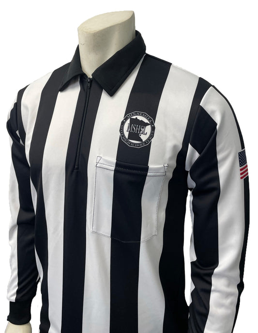 USA110MN - Minnesota 2 1/4" - Football Long Sleeve Shirt
