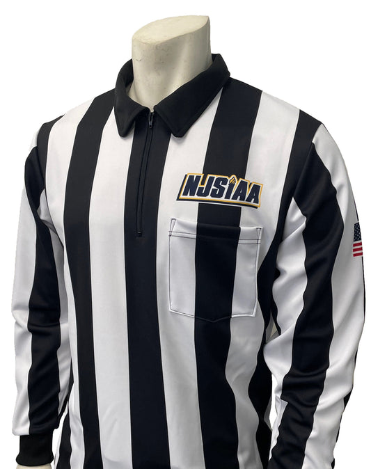 USA138NJ - New Jersey 2 1/4" Stripe - Long Sleeve Football Shirt
