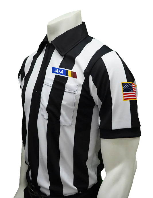 USA142AZ-607– Arizona 2” Stripe - "Body Flex" Short Sleeve Football Shirt – No Position Letter