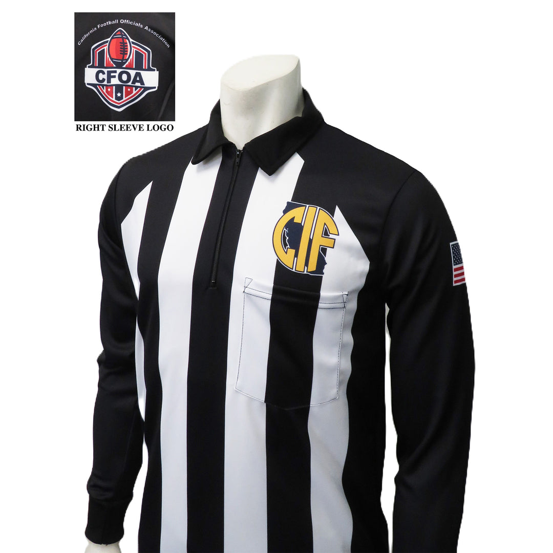 USA161CIF-CFOA - California Long Sleeve Football Shirt