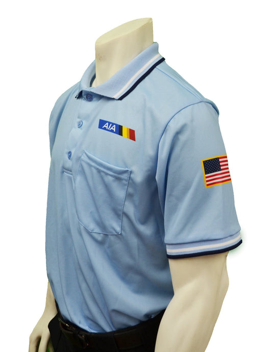 USA300AZ - Arizona Shorts Sleeve Umpire Shirt - Powder Blue