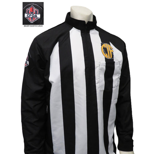 USA729CIF-CFOA - California 2 1/4" Lightweight Water-Resistant Football Long Sleeve Shirt