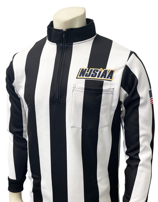USA730NJ - New Jersey 2 1/4" - Foul Weather Water Resistant Football Long Sleeve Shirt
