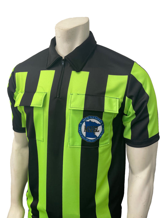 USA900MN-607 FG - Minnesota "Body Flex" Short Sleeve Soccer Shirt - Green/Black