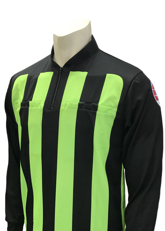 USA901MO FG - Missouri Long Sleeve Soccer Shirt - Green/Black