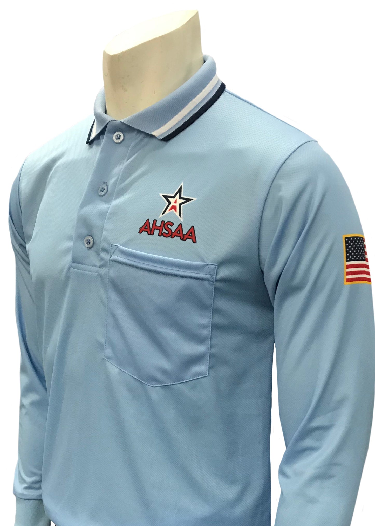 USA301AL - Alabama Baseball Long Sleeve Umpire Shirt - 3 Colors