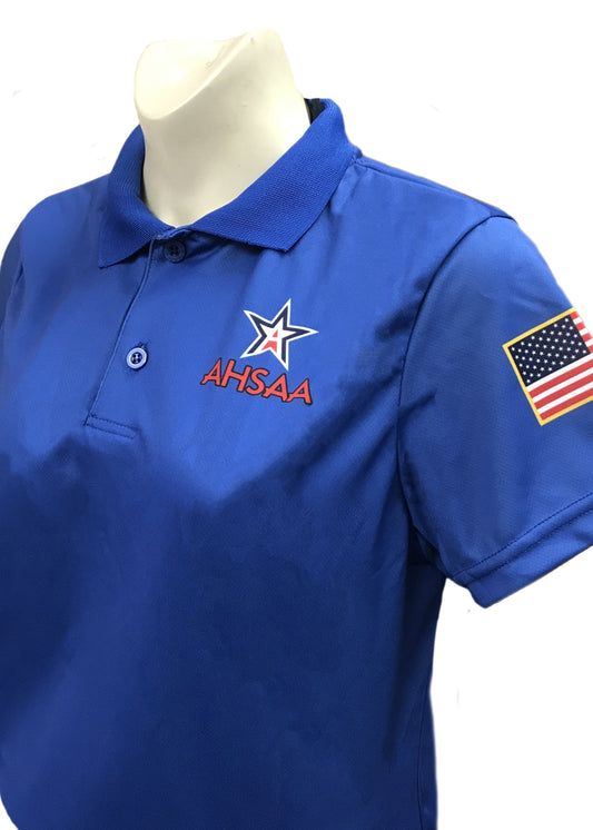 USA402AL RB - Alabama Royal Blue - Women's Short Sleeve Volleyball Shirt