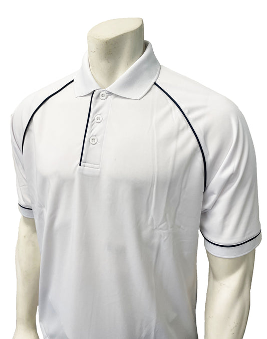 VBS400 WHT - Men's V-Neck Volleyball Mesh Shirt - No Pocket - White