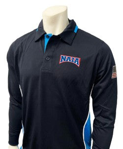 BBS347NAIA - NAIA Men's Long Sleeve Umpire Shirts - 2 Color Combinations