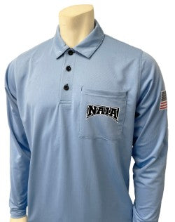 BBS350NAIA - NAIA Men's Long Sleeve Umpire Shirts - 2 Color Combinations