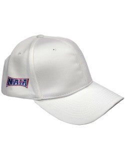 HT101NAIA - Smitty - NAIA Solid White Flex Fit Football Hat
