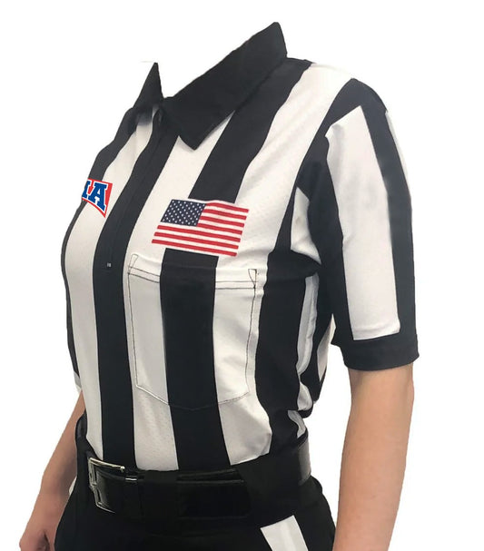 USA197NAIA - Women's Cut 2" Stripe - NAIA Short Sleeve Men’s Lacrosse Shirt