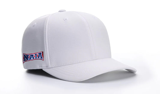 R487-WHT-NAIA - NAIA Richardson Pulse R-ACTIVE Flex Fit Hat – White