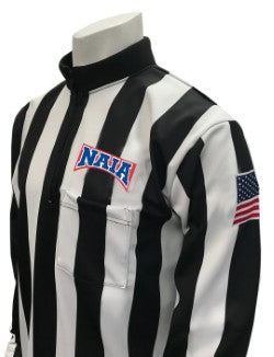 USA779NAIA - Smitty 2" Stripe  - "Men's Cut" NAIA Women’s Flag Water Resistant Single Layer Shirt