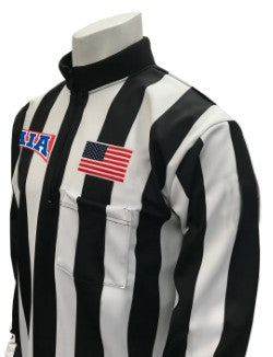 USA729NAIA-2.0 - Smitty - 2" Stripe  NAIA Men’s Lacrosse Long Sleeve Single Layer Water Resistant Lacrosse Shirt